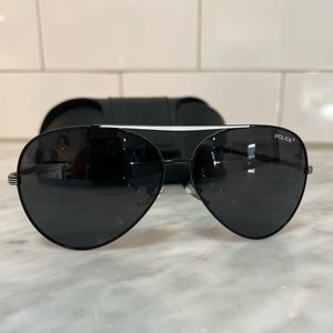 Police Aviator Sunglasses